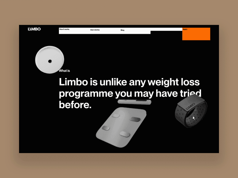 UI / UX design for 5 Grams Blog