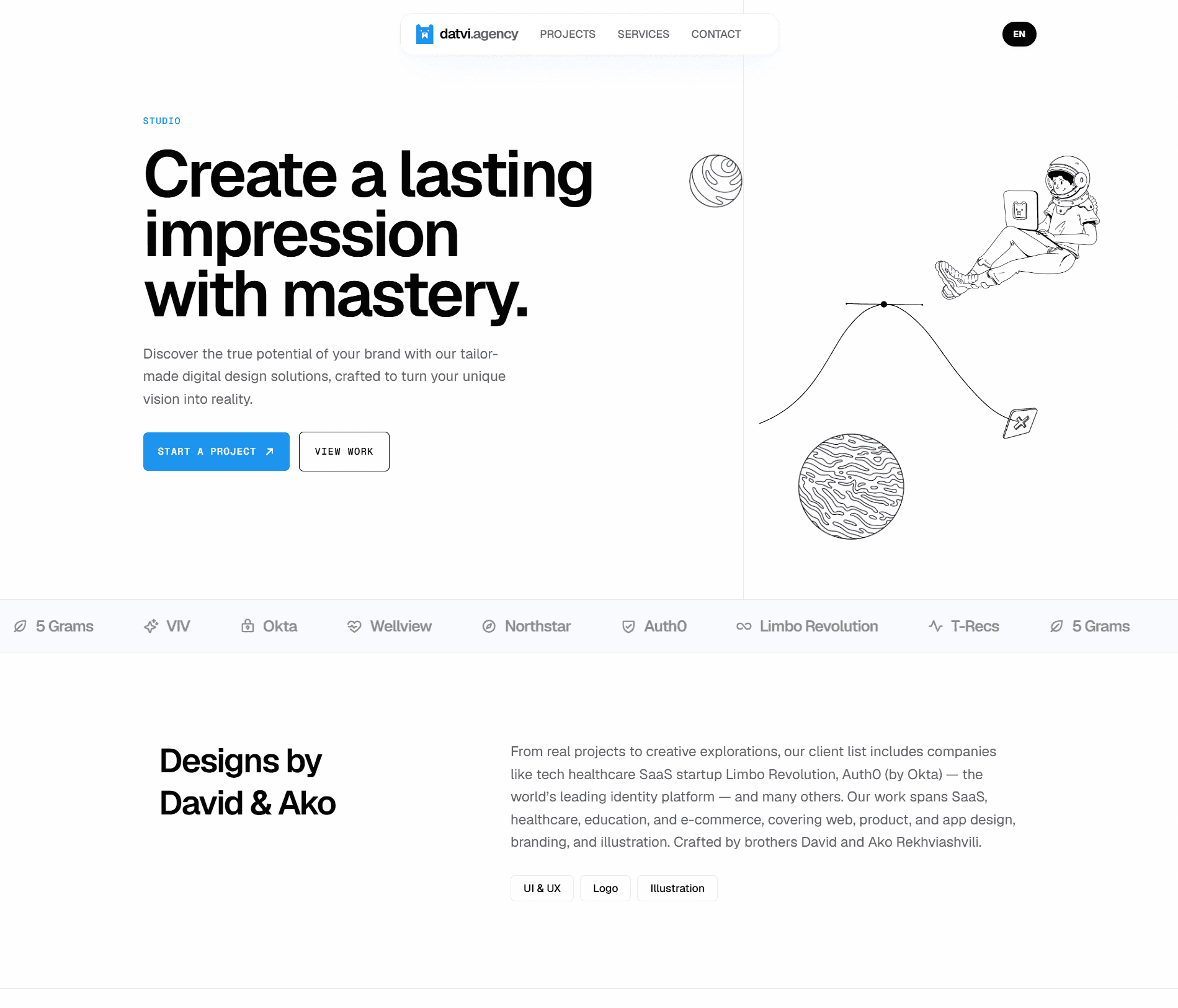 Datvi Agency Website